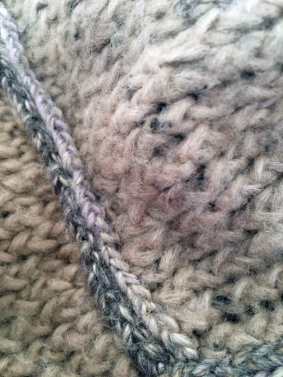 alexandra reill: structure of a winter blanket. photo series, 2021. photo 05